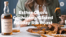 gochujang glazed holiday rib roast yummy nob tasty delicious
