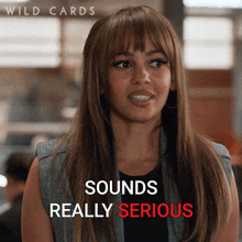 Sounds Really Serious Max Mitchell GIF - Sounds Really Serious Max Mitchell Wild Cards GIFs