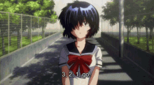 cute mysterious girlfriend x in321go counting anime