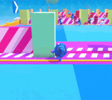 Fall Guys Wall GIF - Fall Guys Wall Obstacle GIFs