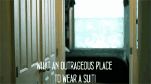Hahahahahahahahahha! GIF - Scott Jund Cryaotic Dangerous Place To Wear Suit GIFs