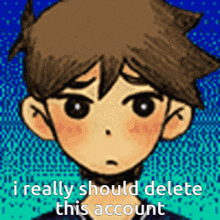 Omori Delete My Account GIF - Omori Delete My Account GIFs