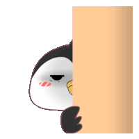 Cute Penguin Sticker - Cute Penguin Leave Me Alone Stickers