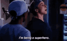 Amelia Shepherd Greys Anatomy GIF - Amelia Shepherd Greys Anatomy Superhero GIFs