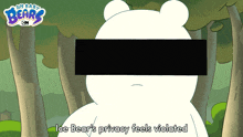 ice bears privacy feels violated baby ice bear we baby bears my personal life feels invaded ice bears private life feels infringed