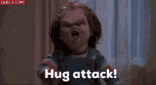 Hug Attack Chucky GIF - Hug Attack Chucky Creepy GIFs