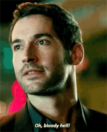 Lucifer Oh Bloody Hell GIF - Lucifer Oh Bloody Hell GIFs