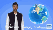 Hasan Minhaj Climate Change GIF - Hasan Minhaj Climate Change Rip Earth GIFs