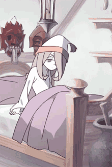 Little Witch Academia Witch GIF - Little Witch Academia Witch Good Morning GIFs