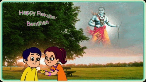 Happy Raksha Bandhan Nature GIF - Happy Raksha Bandhan Nature Smile -  Discover & Share GIFs