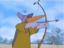 Disney Robin Hood GIF - Disney Robin Hood Arrow GIFs
