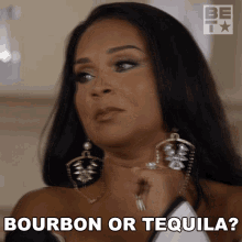 Bourbon Or Tequila Donna Duncan GIF - Bourbon Or Tequila Donna Duncan The Family Business GIFs