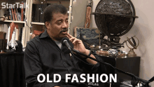 old fashion old school old style neil de grasse tyson out there