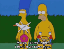 The Simpsons Margie GIF - The Simpsons Margie Homer GIFs