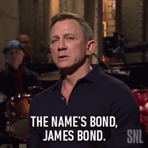 James Bond GIF