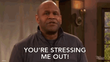 Youre Stressing Me Out Victor Baxter GIF - Youre Stressing Me Out Victor Baxter Ravens Home GIFs