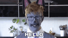 Hello Tyler Oakley GIF - Hello Tyler Oakley Costume GIFs
