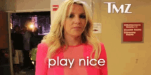 Britney Spears Play Nice GIF - Britney Spears Play Nice Tsk GIFs