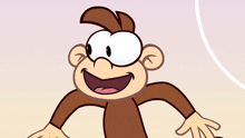 Laughing Evil Monkey GIF