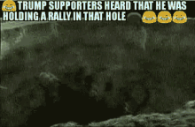 Trump Supporters The Void GIF - Trump Supporters The Void Hole GIFs