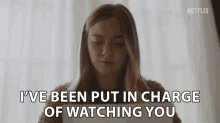Ive Been Put In Charge Of Watching You Ellie Bannock GIF - Ive Been Put In Charge Of Watching You Ellie Bannock The Watcher GIFs