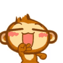 Monkey Happy GIF