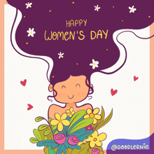 Happy Womens Day Doodlernie GIF - Happy Womens Day Doodlernie Aap Ko Happy Womens Day GIFs