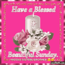 Have A Blessed Sunday Greetings GIF