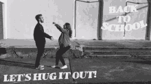 Back To School Lets Hug It Out GIF