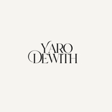 a black and white logo for yaro dewith is on a white background