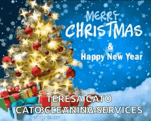 Merry Christmas/Happy New Year/ Gold Tree Leggings - Xmas ChristmasEve  Christmas …