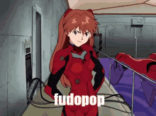 Fudo Fudopop GIF - Fudo Fudopop Asuka Langley GIFs