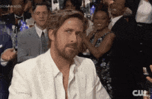 Ryan Gosling Ryan Gosling Critics Choice Awards GIF - Ryan Gosling Ryan Gosling Critics Choice Awards Ryan Gosling Stunned GIFs