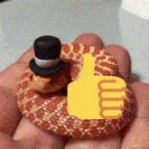Snake Thumbs Up Middle Finger GIF - Snake Thumbs Up Middle Finger Snake Middle Finger GIFs