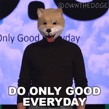Do Only Good Everyday The Doge Nft GIF - Do Only Good Everyday The Doge Nft Metaventure Studios GIFs