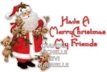 Merry Christmas Chantal Michelle Levi Gabrielle GIF