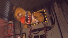 Fnaf Withered Chica GIF - Fnaf Withered Chica Vent GIFs