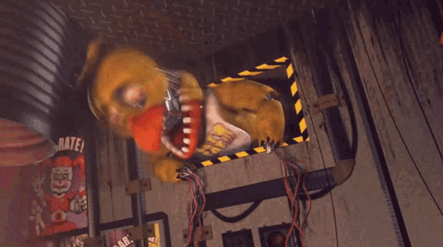 UCN: Withered Chica Gets Stuck? 