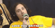 Love You Britney I Like You GIF - Love You Britney I Like You Blake Webber GIFs