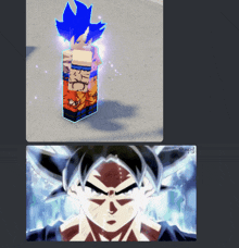 Goku Cold GIF
