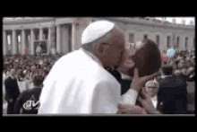 Pope Kiss GIF - Pope Kiss Heal GIFs