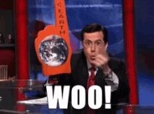 Earth Day Best Plant Ever GIF - Earth Day Best Plant Ever Stephen Colbert GIFs