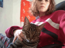 Woman Cat GIF - Woman Cat Cuddle GIFs