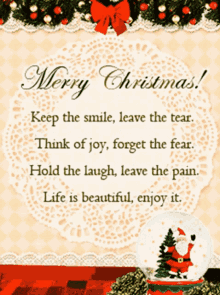 Merry Christmas Keep The Smile GIF - Merry Christmas Keep The Smile Reminders GIFs