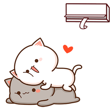 Cat Love Sticker - Cat Love Cute Stickers