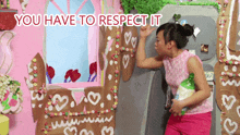 Food Party Thu Tran GIF - Food Party Thu Tran You Have To Respect It GIFs