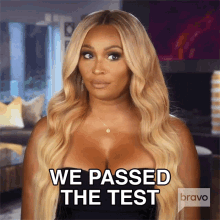 We Passed The Test Cynthia Bailey GIF