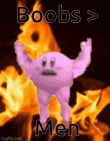 Kirby Cursed GIF - Kirby Cursed Booba GIFs