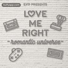 Exo Presentslovemeright- Romantic Untverse-.Gif GIF - Exo Presentslovemeright- Romantic Untverse- Text Label GIFs