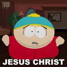 Jesus Christ Eric Cartman GIF